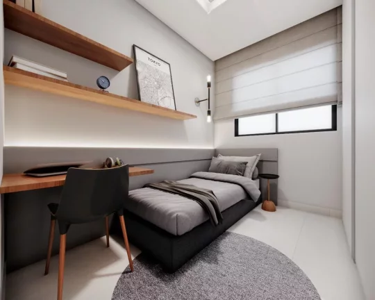 Imagem Apartamento de 3 quartos e 1 vaga de garagem no Ideal