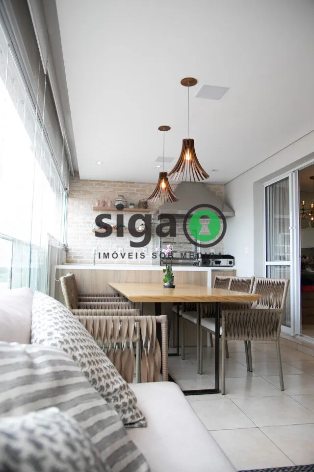 Imagem Apartamento 3 Suítes | Varanda Gourmet com Churrasqueira | Andar Alto | 124 m² | 2 Vagas, Depósito