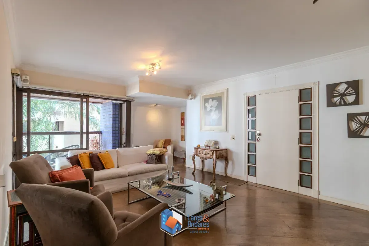 Foto do imóvel Apartamento para venda em Brooklin Paulista com 3 quartos, sendo 2 suítes, 152m² em Rua Indiana