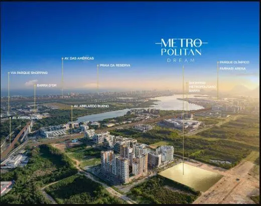 Foto do imóvel Metropolitan Dream Barra: Lançamento de Apartamentos na Barra RJ