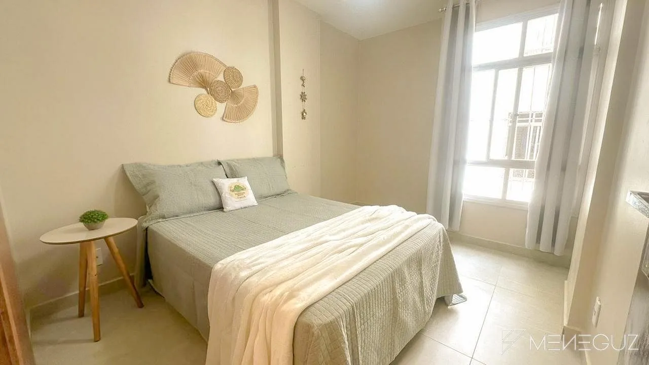 Imagem Apartamento 2 quartos, finamente mobiliado a uma quadra do mar