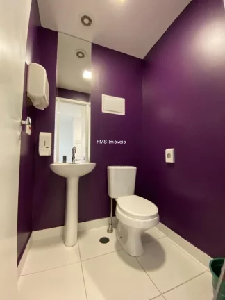 Imagem Sala Comercial para Locação em Cerqueira César, São Paulo-SP: 1 sala, 1 banheiro, 1 vaga de garagem, 40m² de área.