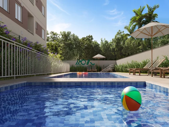 Imagem Apto c/ 2 dormitórios em Condomínio Clube - Compre na Mova Corretores e Ganhe o projeto de interiores!