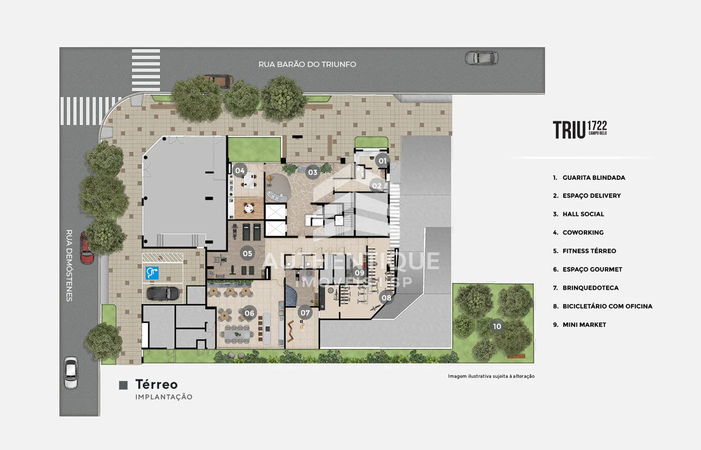 Imagem TRIU 1722 CAMPO BELO - Apartamento à venda no bairro Brooklin - São Paulo/SP, Zona Sul