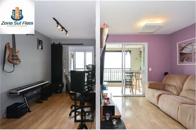 Imagem Apartamento à Venda Na Vila Andrade Com 2 Dormitórios Sendo 1 Suíte e 1 Vaga