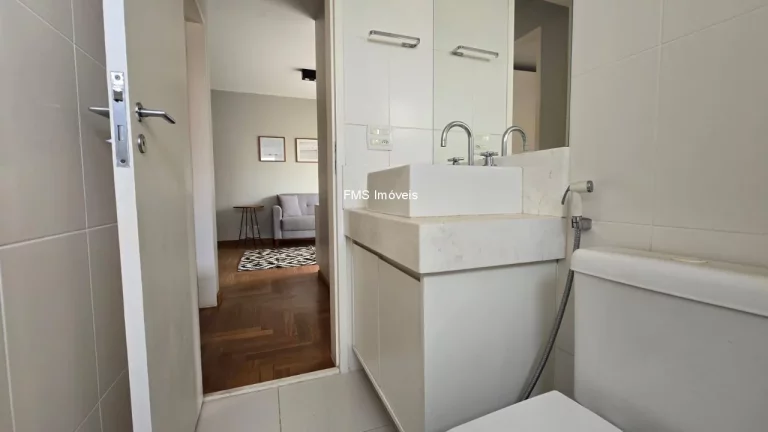 Imagem Apartamento à venda em São Paulo, República! 2 quartos, 1 sala e 1 vaga, 54m².