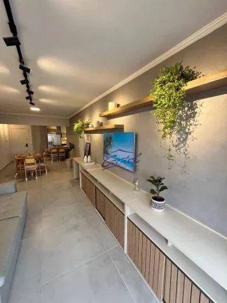 Imagem Apartamento com 3 dormitórios à venda, 105 m² por R$ 855.000,00 - Guilhermina - Praia Grande/SP