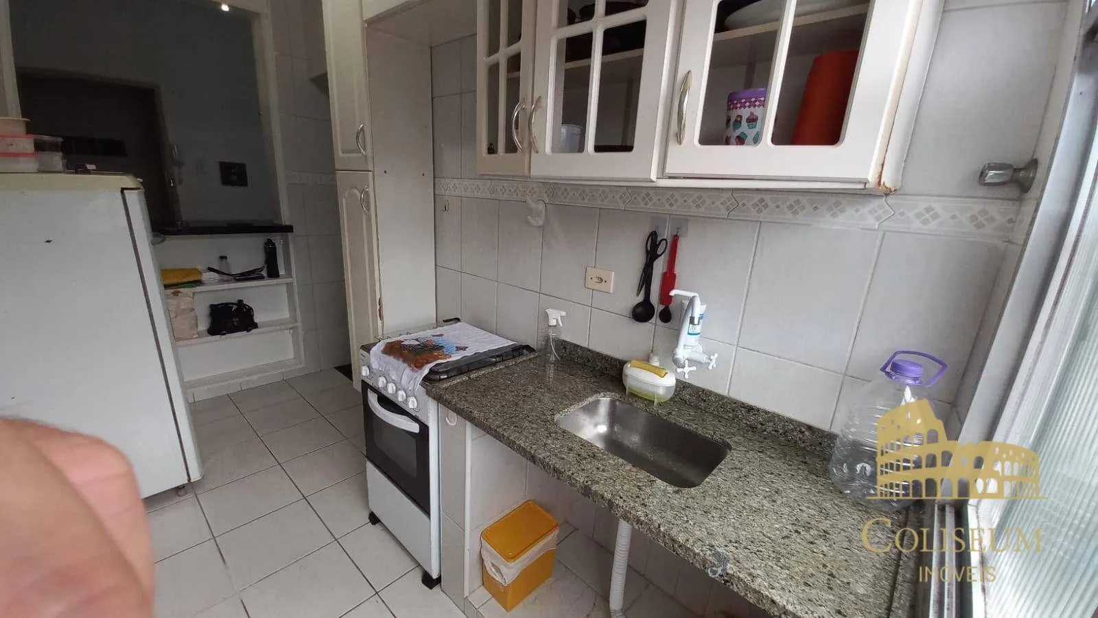 Imagem Kitnet com 1 dormitório à venda, 38 m² por R$ 210.000,00 - Canto do Forte - Praia Grande/SP