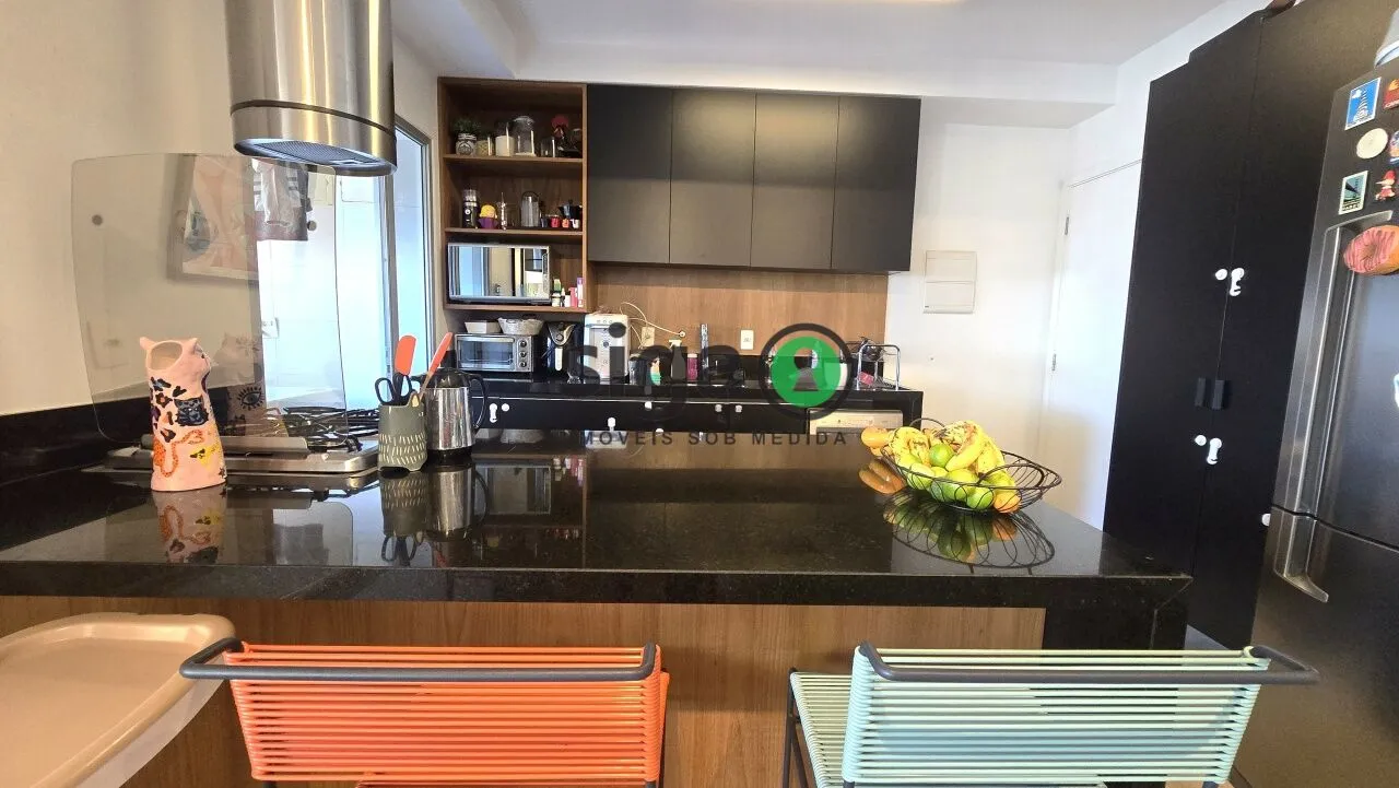 Imagem Brooklin | 105 m² - 2 dormitórios sendo 2 Suítes - Varanda Gourmet - Pronto para Morar