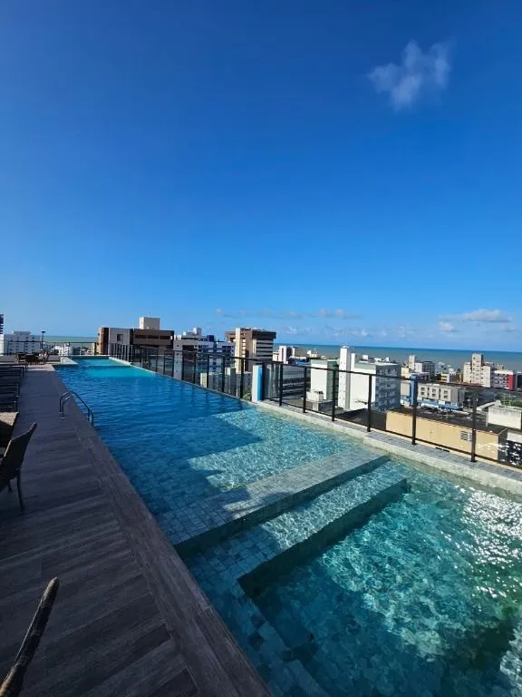 Imagem Flat com 1 dormitório à venda, 36 m² por R$ 749.995,00 - Tambaú - João Pessoa/PB