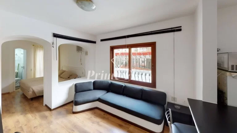 Imagem Flat disponível para locação no Mont Clair Residence, com 45m², 1 dormitório e 1 vaga de garagem
