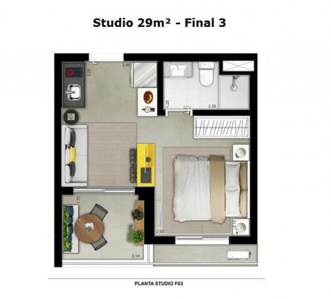 Imagem Apartamento com 1 Quarto à Venda, 29 m² em Vila Mariana - São Paulo
