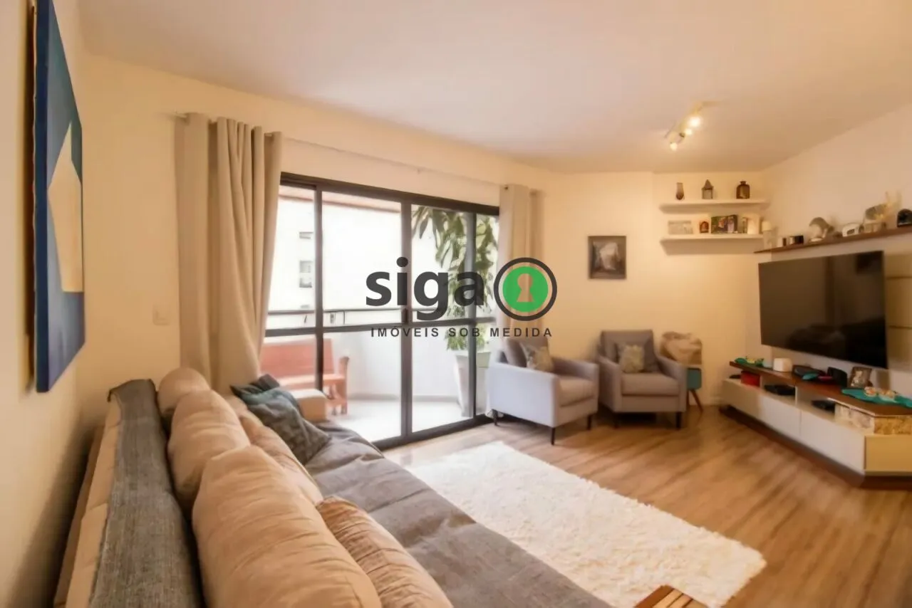 Imagem Apartamento à venda no Campo Belo 105 m² 3 dormitórios suíte e ótima localização