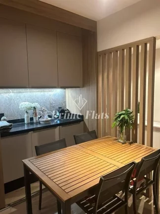 Imagem Flat disponível para venda no Dalí NYC Berrini Residence, com 82m², 2 dormitórios e 2 vagas