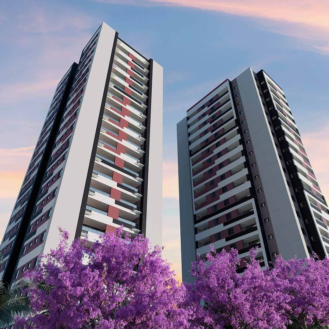 Imagem VALE VERDE - PLANETA: Apartamento Studio de 46,20m² com 1 Suíte e Varanda