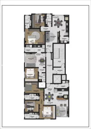 Imagem Apartamento para Venda em Concórdia, Centro, 2 dormitórios, 1 banheiro, 1 vaga