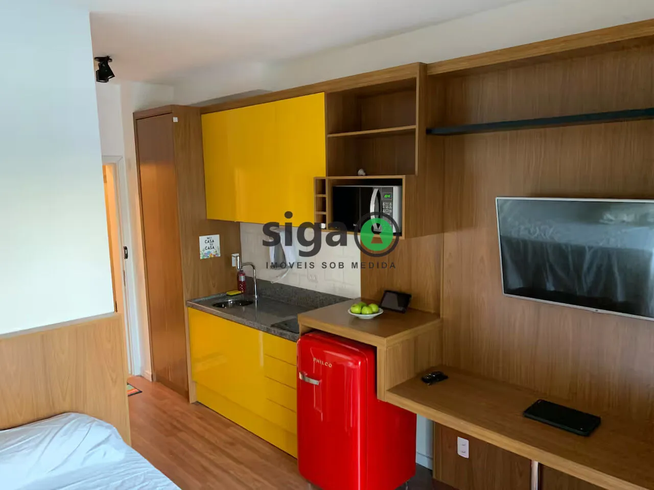 Imagem Studio a venda 1 suíte sem vaga na Chácara Santo Antônio - SP