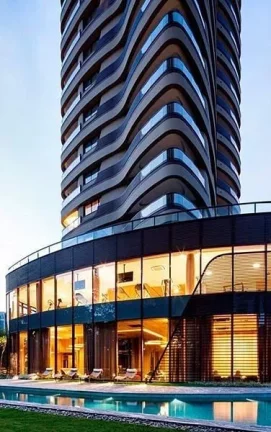 Imagem Flat disponível para locação no Cyrela by Pininfarina no Itaim Bibi, com 98m², 1 dormitório e 1 vaga