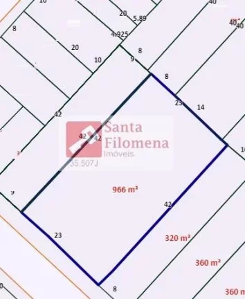 Imagem Terreno para Venda em Santo André, Centro