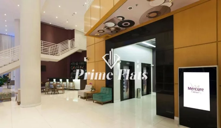 Imagem Flat disponível para venda no Mercure Campinas, com 26m², 1 dormitório e 1 vaga