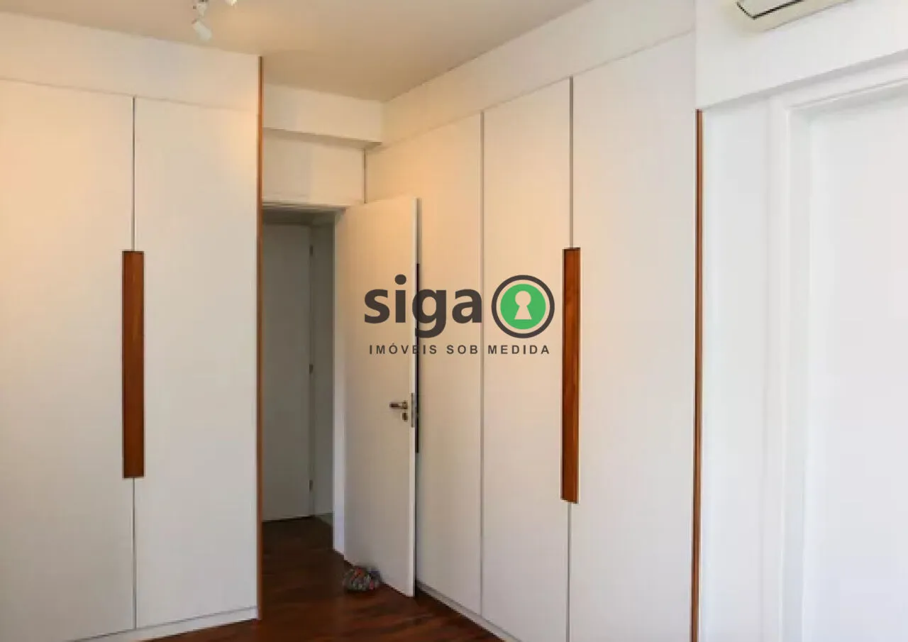 Imagem Apartamento com pé direito duplo, 138m2, 3 quartos e lazer completo no Panamby