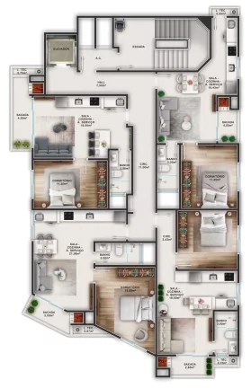 Imagem Residencial do Vale - Apartamento à venda no bairro Fazenda - Itajaí/SC