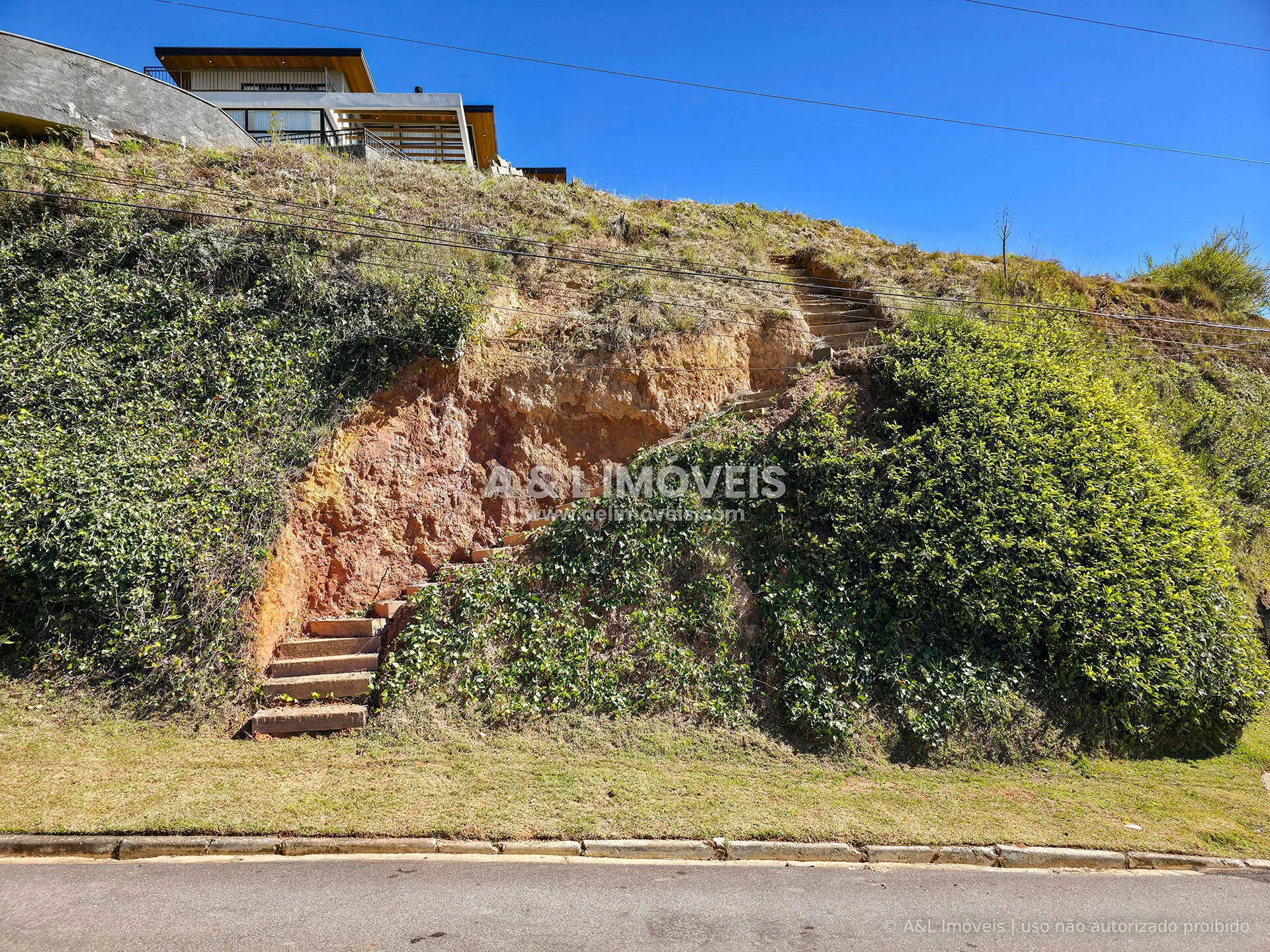Imagem Terreno no Condomínio Ecológico II com 1.004,01 m², aclive e vista