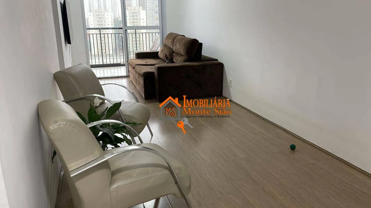 Imagem Lindo Apartamento 3 Dorms com Suíte e 2 Vagas - Moov Parque Maia - Guarulhos