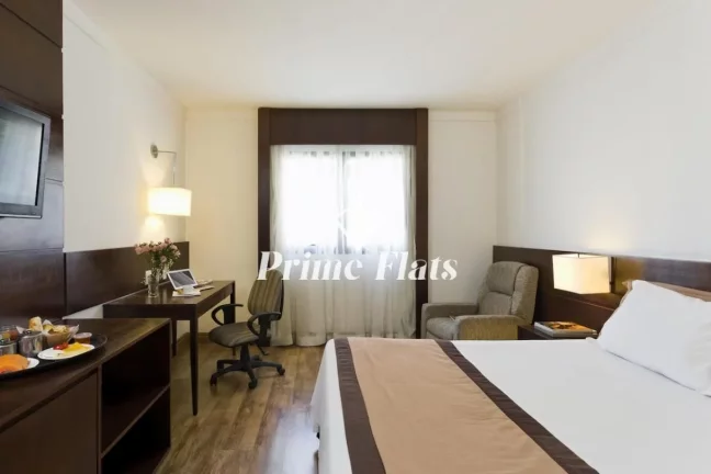 Imagem Flat disponível para venda no Hotel Intercity Berrini no Brooklin, com 27m², 1 dormitório e 1 vaga