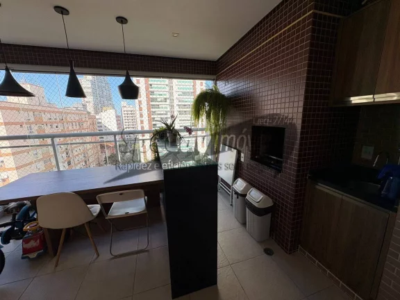 Imagem Apartamento em Santos 3 dormitórios, lazer completo