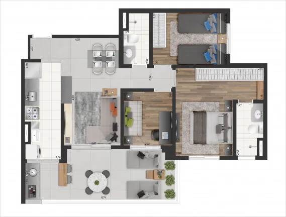Imagem Apartamento com 2 Quartos à Venda, 58 m² em Penha de França - São Paulo
