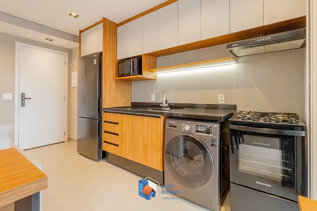 Imagem Studio para venda em Moema com 1 quarto, sendo 1 suíte, 42m²