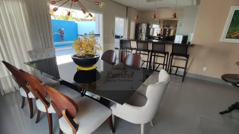 Imagem Casa de luxo em condomínio fechado no Jardim Itália - Cuiabá-MT 4 suítes, 382m², 4 vagas Próximo ao clube Imperdível!