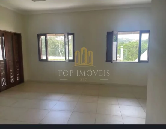 Imagem Magnifica casa cinco suítes lareira terreno de mil e quatrocentos m2 condominio fechado em Jambeiro