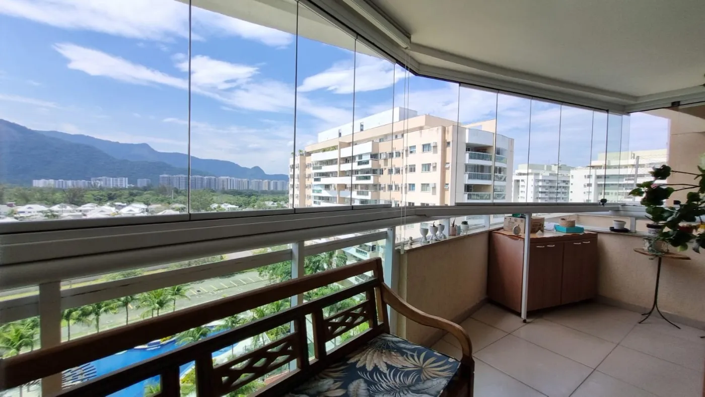 Imagem Apartamento para Venda em Rio de Janeiro, Barra da Tijuca, 2 dormitórios, 1 suíte, 2 banheiros, 1 vaga