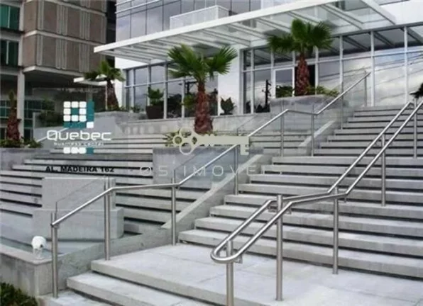 Imagem Sala Comercial no Edifício Quebec , Alphaville 55m² 2 banhos sacada. Veja!