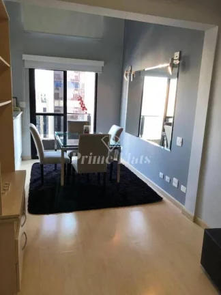 Imagem Flat disponível para venda no Place Vendome Flat Service em Moema, com 42m², 1 dormitório e 1 vaga