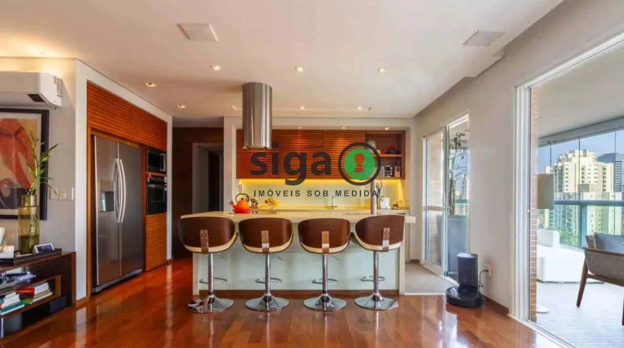 Imagem Apartamento à Venda no Brooklin - 131m² - 3 Suítes - 3 Vagas - Lazer Completo