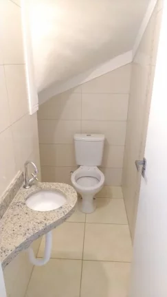 Imagem Sobrado de Condomínio com 2 dorms, Sítio do Campo, Praia Grande - R$ 310 mil, Cod: 2085