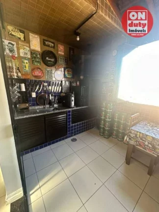 Imagem Cobertura duplex com 3 dormitórios à venda, 163 m² por R$ 650.000 - Centro - São Vicente/SP