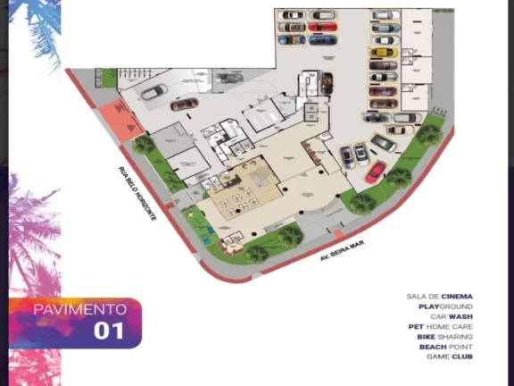 Imagem Lançamento Apartamento com 3 quartos e 1 suíte na praia com venda facilitada