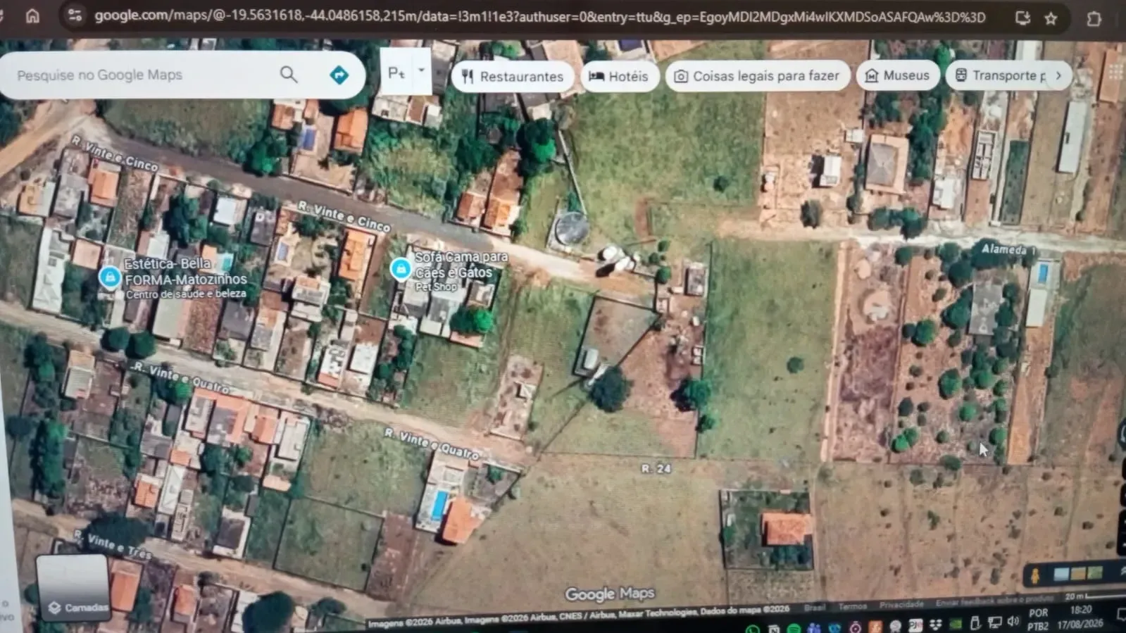 Imagem Chácara com 2 Quartos à Venda, 2.000 m² em Matozinhos - Matozinhos