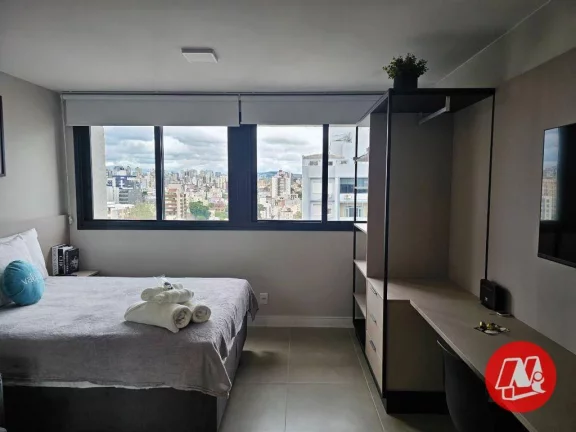 Imagem Studio Mobiliado para alugar com 25,53m², 1 Vaga no GO Rio Branco