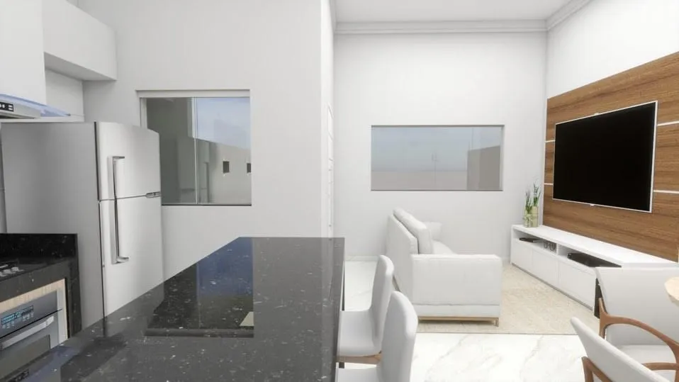 Imagem Casa à venda 2 Quartos, 1 Suite, 2 Vagas, 137M², Residencial Estoril, Taubaté - SP
