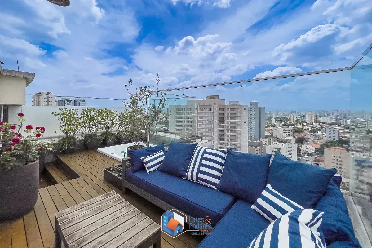 Imagem Cobertura para venda em Jardim da Glória com 3 quartos, sendo 1 suíte, 158m²