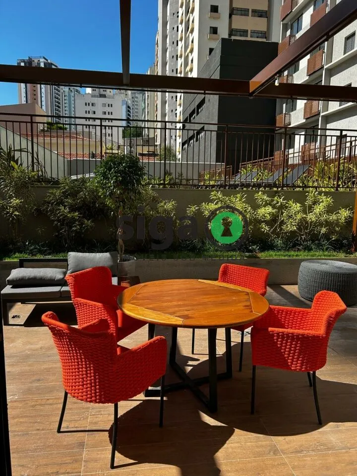 Imagem Studio 25 metros com varanda pronto para locação Airbnb na Vila Olimpia