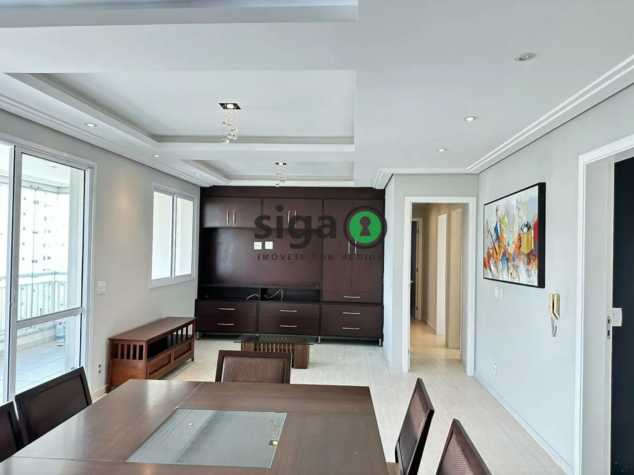 Imagem Apartamento à venda com 3 dormitórios, 2 vagas de garagem, 128m2 na Vila Andrade