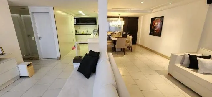 Imagem Apartamento porteira fechada em Manaíra, 86 m², 2 quartos, automação Alexa, mobiliado, nascente norte e próximo à praia.