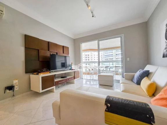 Imagem Apartamento Pé na Areia à venda com 3 Dormitórios 1 Suíte 113m², 2 vagas - Riviera de São Lourenço, Bertioga SP.