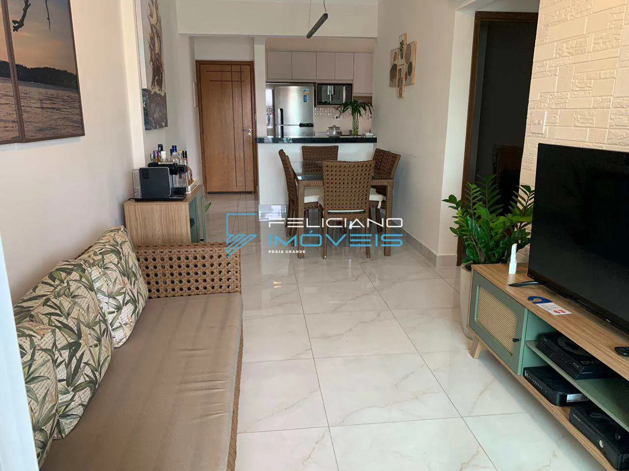 Imagem Apartamento com 2 quartos, Tupi, Praia Grande - R$ 542 mil, Cod: 5960